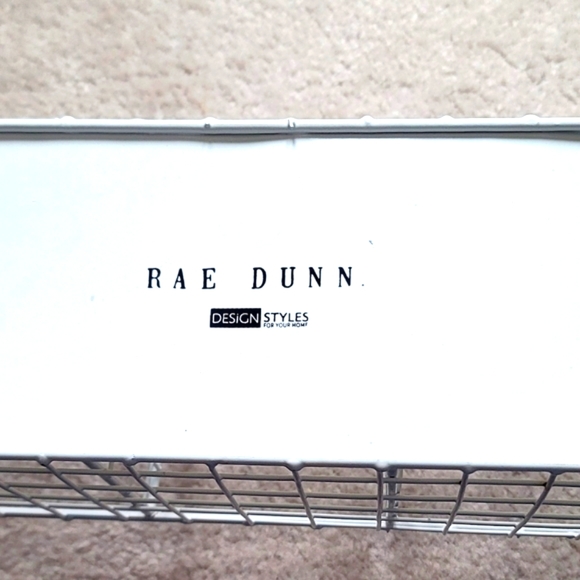 Rae Dunn Rustic 3 Section Utensil Holder: Fork, Knife, Spoon - Picture 6 of 6